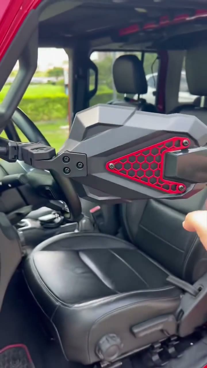 Upgraded Extendable Side Mirrors for Compatible Jeep Models detail 5