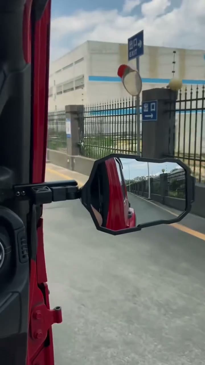 Upgraded Extendable Side Mirrors for Compatible Jeep Models detail 3