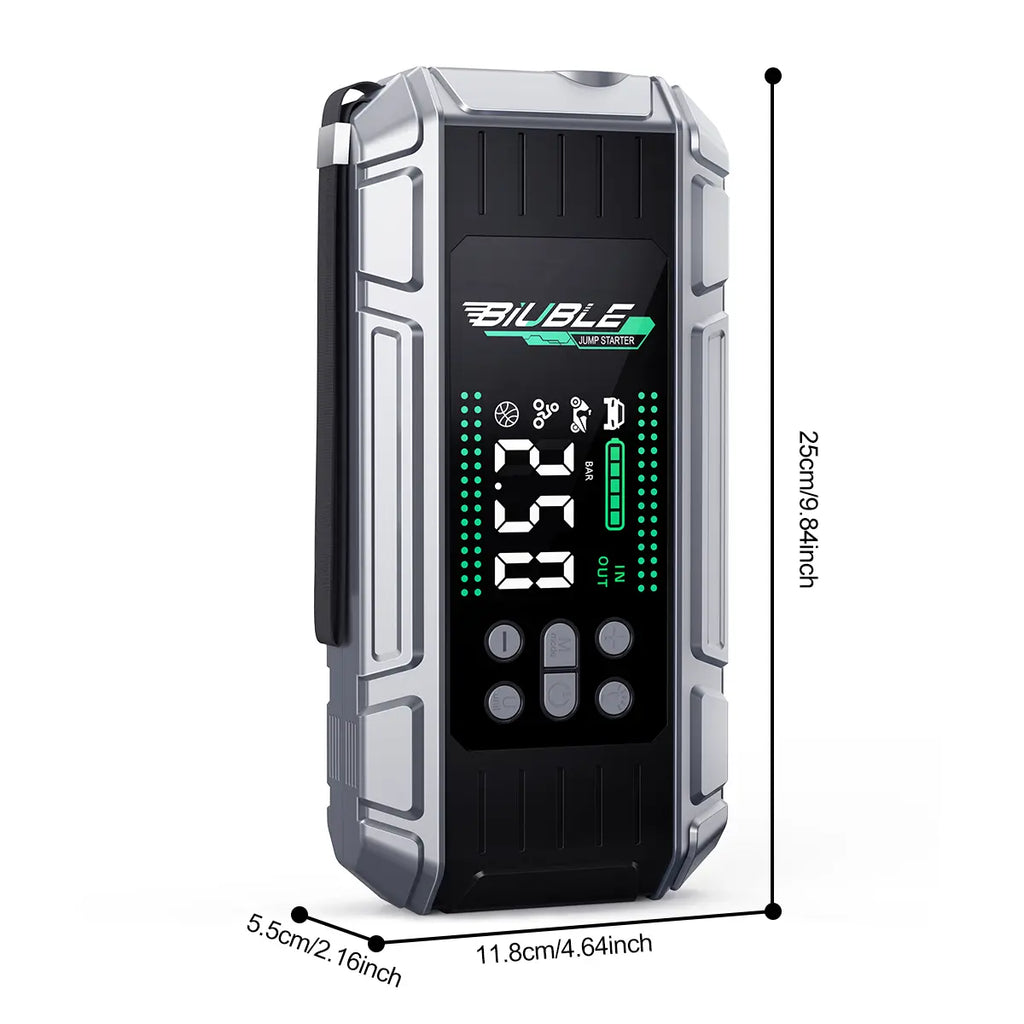 T3V2 TikTok gallery 8: BIUBLE X7 dimensions and large LCD display