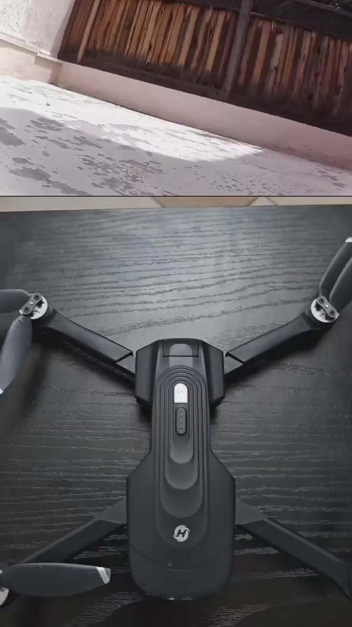 GPS Camera Drone with 4K-Labeled Camera and Auto-Return demonstration